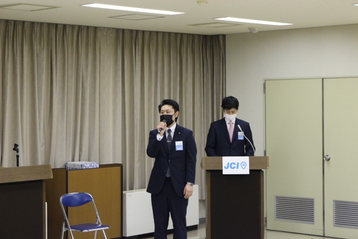 ３月例会行事　JCゲーム～目指せ円滑な組織！！～